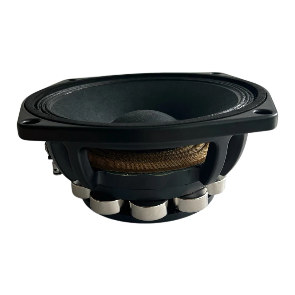 Kub Muag 8 Tshach Midrange Lub Tsheb Sib Tham Carbon Fiber Qhia